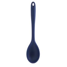Colher em Silicone Azul Marinho - 27 cm