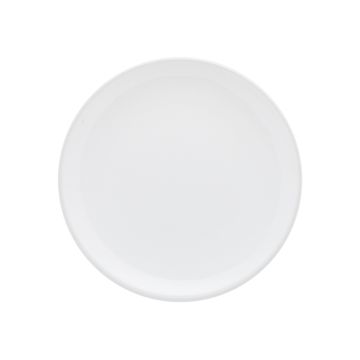 Prato de Sobremesa Porcelana Unni White Branco- 19 cm