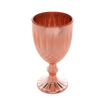 Taça Vidro para Água Greek Rose Gold - 345 ml