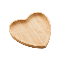 Bandeja de Bambu Coração Heart - 12,5 cm