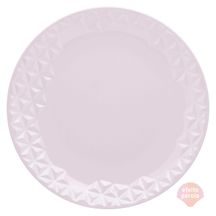 Prato Raso Porcelana Mia Quartzo Rosa - 28,5 cm