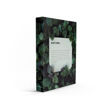 Caixa Livro Nature Preto e Verde 36cm