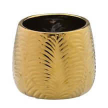 Vaso Decorativo Dourado 15cm