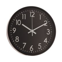 Relógio de Parede Basic Preto 30cm