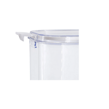 Pote Hermético Slim Multiuso Branco 3,3 Litros