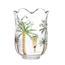 Jarra em Cristal de Chumbo Palm Tree Handpaint 1,3 Litros