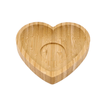 Píres Coração em Bambu 12,5cm