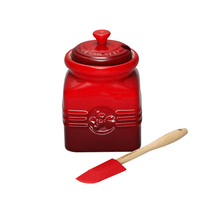 Pote para Geleia em Cerâmica Vermelho 450ml Le Creuset