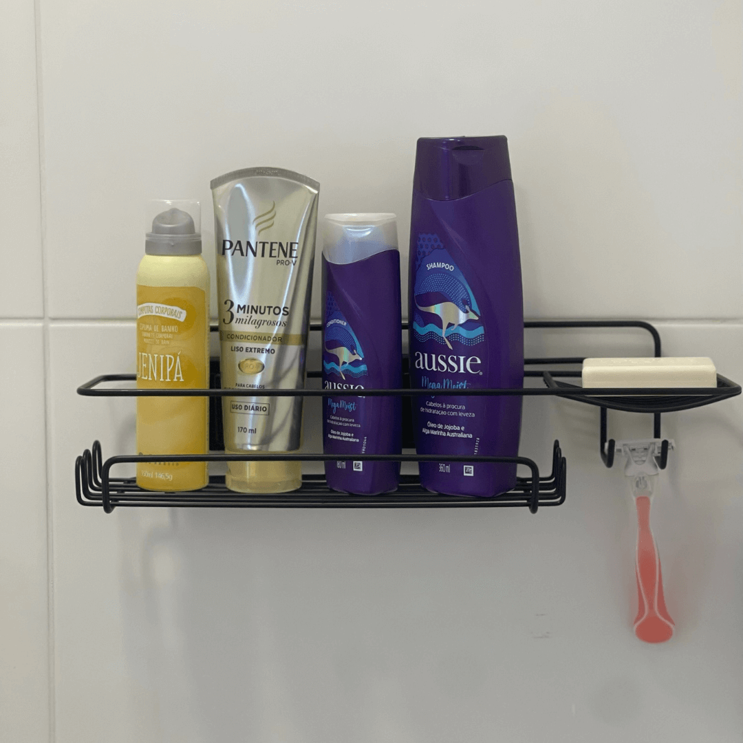 Porta Shampoo com Saboneteira