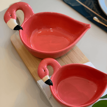 Bowl de Cerâmica Flamingo P 15 cm x 15 cm x 4,5 cm